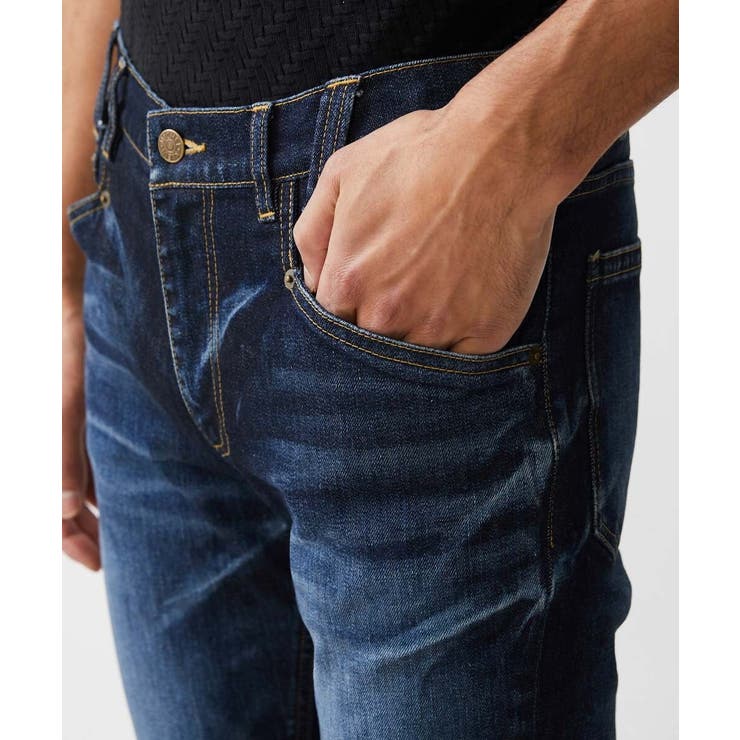 《日本製》ブルーオーシャンデニムパンツ | MICHEL KLEIN HOMME | 詳細画像9 