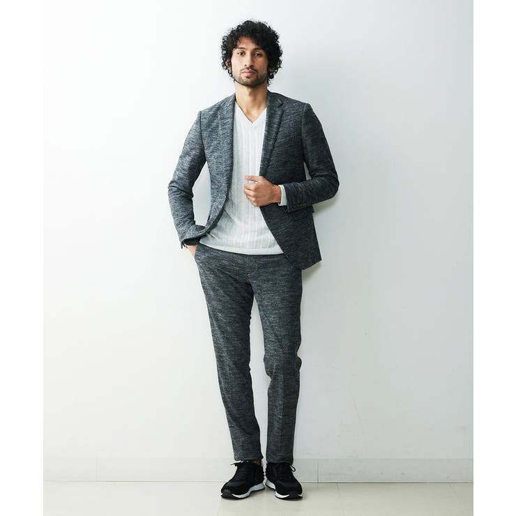 ジャージースラックスパンツ | MICHEL KLEIN HOMME | 詳細画像13 