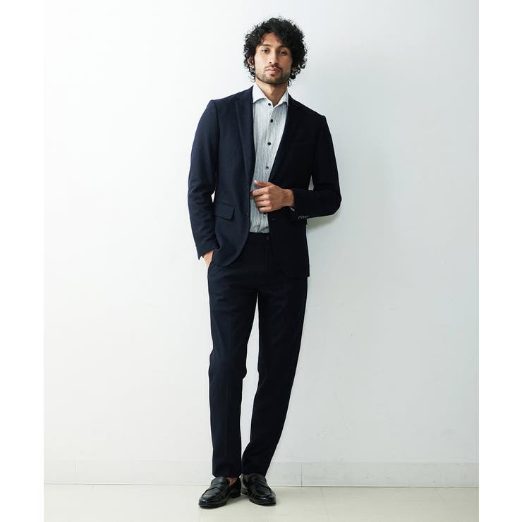 ジャージースラックスパンツ | MICHEL KLEIN HOMME | 詳細画像2 