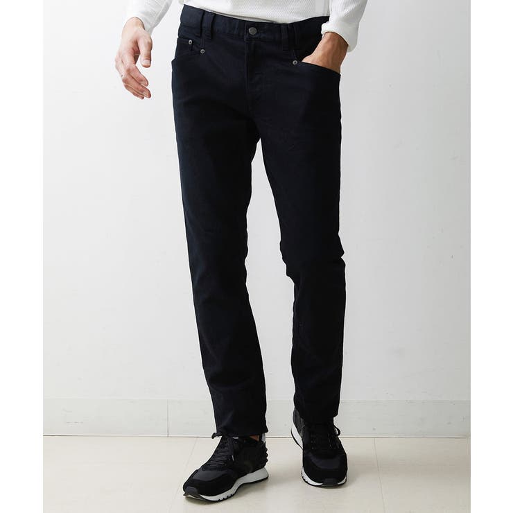 日本製》ブラックデニムパンツ[品番：ITKW0012933]｜MICHEL