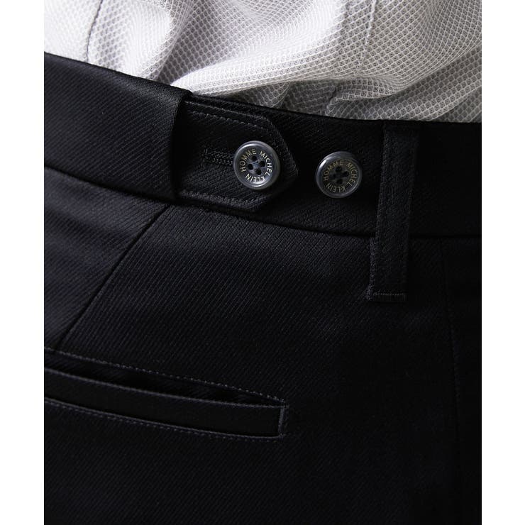 フォーマルブラックスラックスパンツ | MICHEL KLEIN HOMME | 詳細画像11 