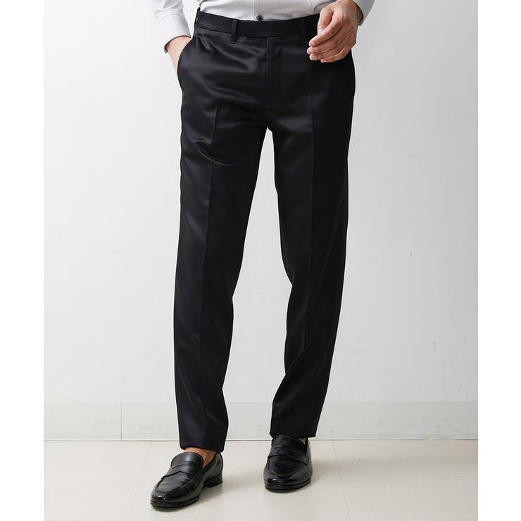 フォーマルブラックスラックスパンツ | MICHEL KLEIN HOMME | 詳細画像4 