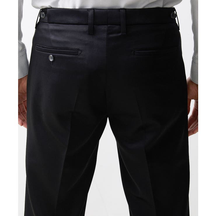 フォーマルブラックスラックスパンツ | MICHEL KLEIN HOMME | 詳細画像7 