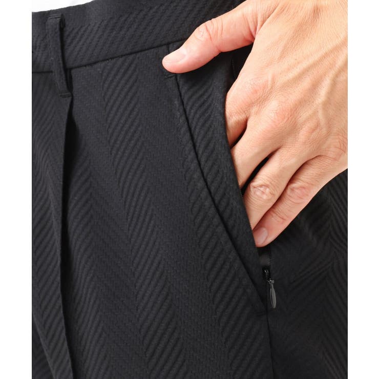 【セットアップ】ビックへリンボンスラックスパンツ | MICHEL KLEIN HOMME | 詳細画像11 