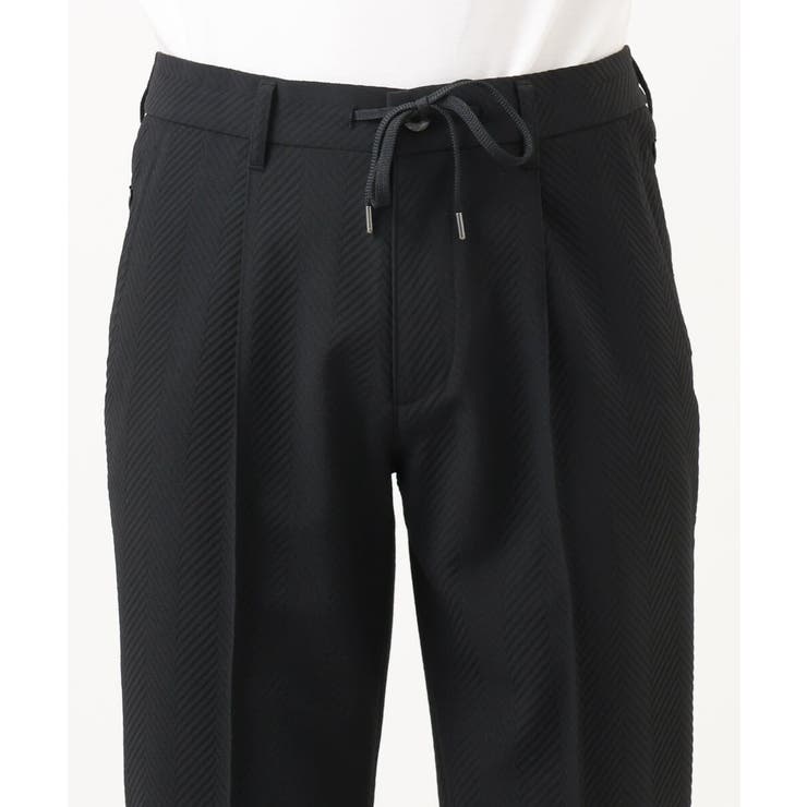 【セットアップ】ビックへリンボンスラックスパンツ | MICHEL KLEIN HOMME | 詳細画像8 