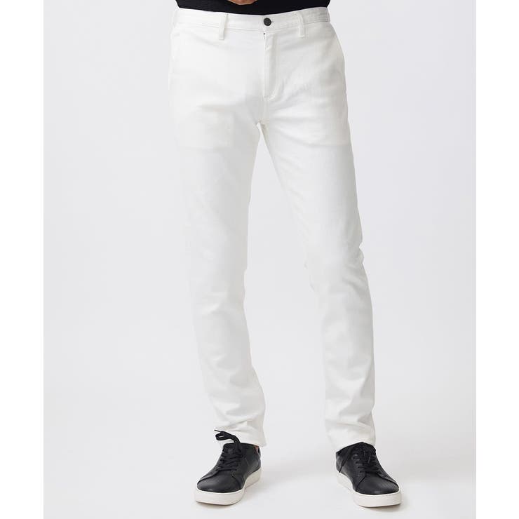 ホワイトデニムパンツ[品番：ITKW0020720]｜MICHEL KLEIN HOMME
