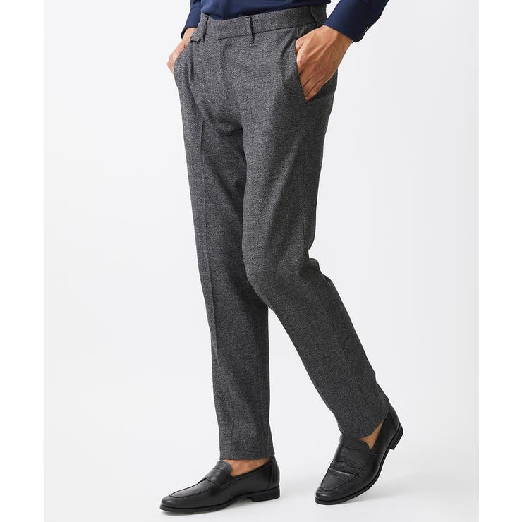 ツイード調ストレッチスラックスパンツ セットアップ | MICHEL KLEIN HOMME | 詳細画像4 