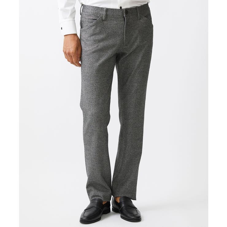 ツイード調ストレッチ5ポケットパンツ セットアップ | MICHEL KLEIN HOMME | 詳細画像1 