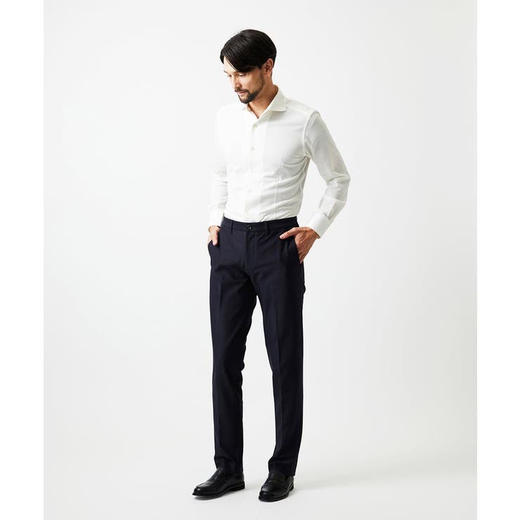 トリコットストレッチスラックスパンツ | MICHEL KLEIN HOMME | 詳細画像3 