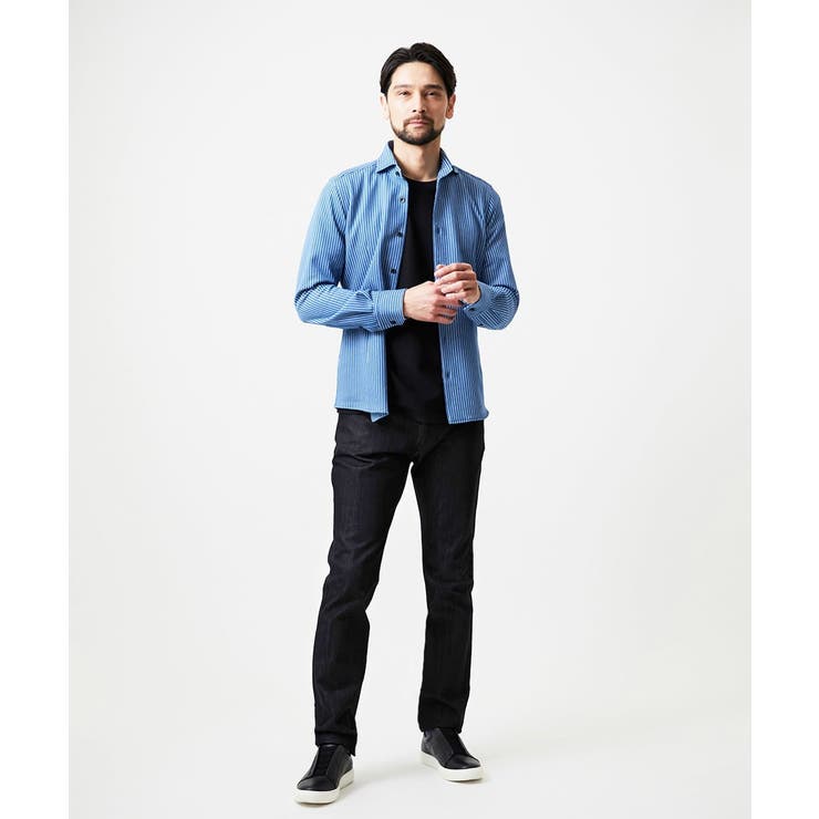 【撥水】プレビアシャンブレー5ポケットパンツ | MICHEL KLEIN HOMME | 詳細画像6 