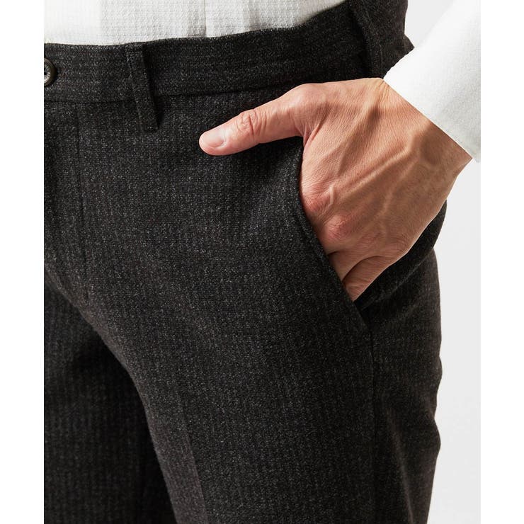 ストライプスラックスパンツ | MICHEL KLEIN HOMME | 詳細画像7 