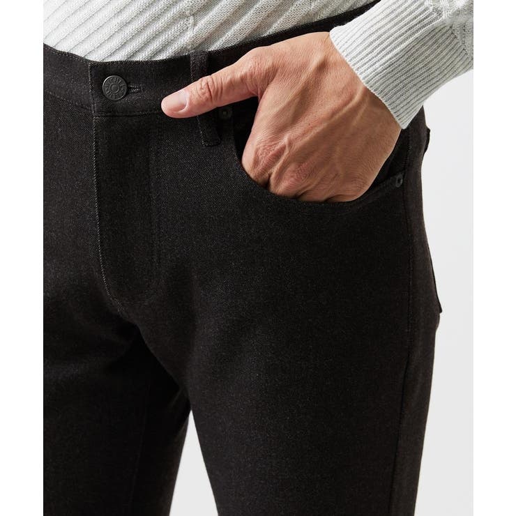 デニム調ストレッチファイブポケットパンツ | MICHEL KLEIN HOMME | 詳細画像10 