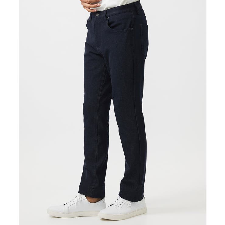 デニム調ストレッチファイブポケットパンツ | MICHEL KLEIN HOMME | 詳細画像2 