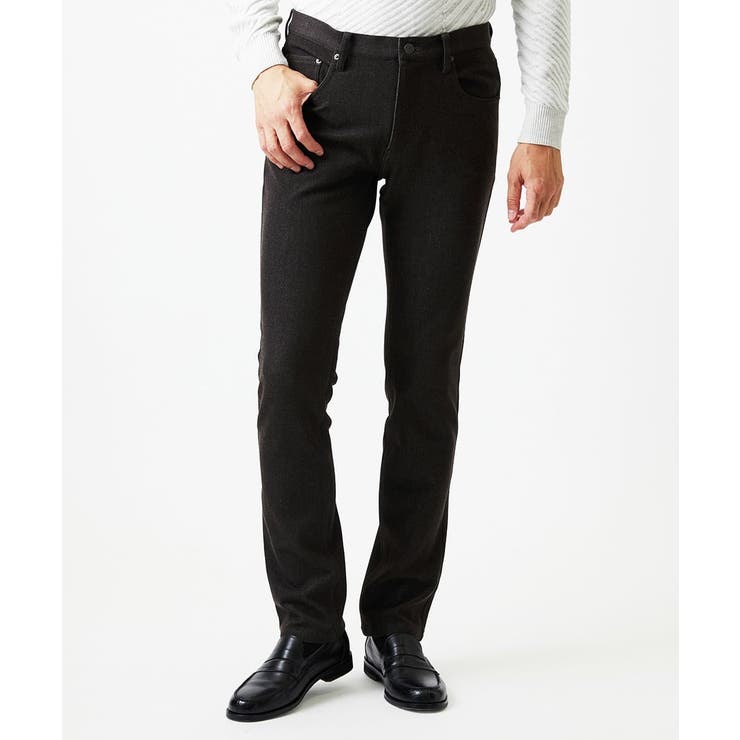 デニム調ストレッチファイブポケットパンツ | MICHEL KLEIN HOMME | 詳細画像4 