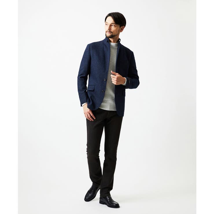 デニム調ストレッチファイブポケットパンツ | MICHEL KLEIN HOMME | 詳細画像5 