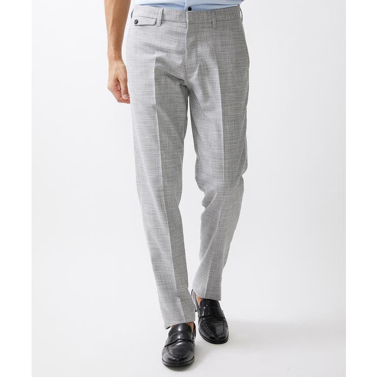 ライトグレー(91) | ベーシックスラックスパンツ | MICHEL KLEIN HOMME