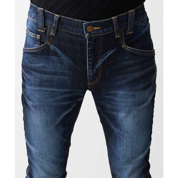 《日本製》ブルーオーシャンデニムパンツ | MICHEL KLEIN HOMME | 詳細画像8 