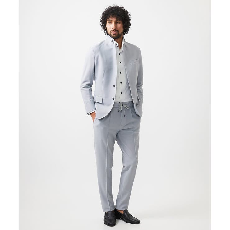 【セットアップ】ワンタックイージースラックスパンツ | MICHEL KLEIN HOMME | 詳細画像14 