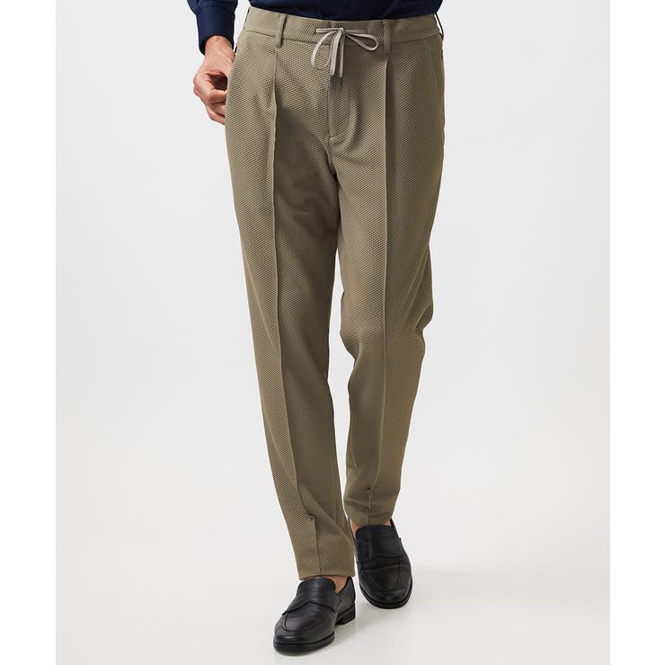 【セットアップ】ワンタックイージースラックスパンツ | MICHEL KLEIN HOMME | 詳細画像2 