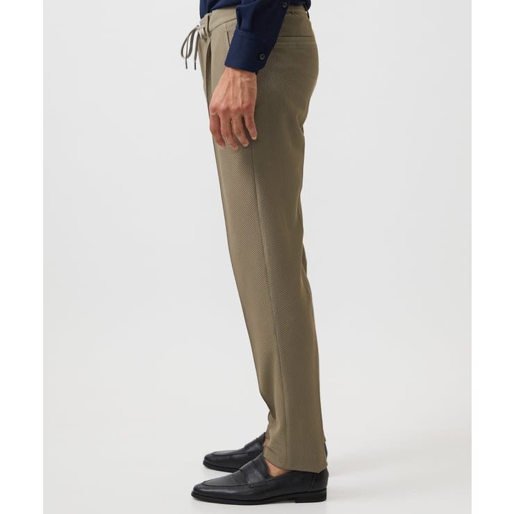 【セットアップ】ワンタックイージースラックスパンツ | MICHEL KLEIN HOMME | 詳細画像4 