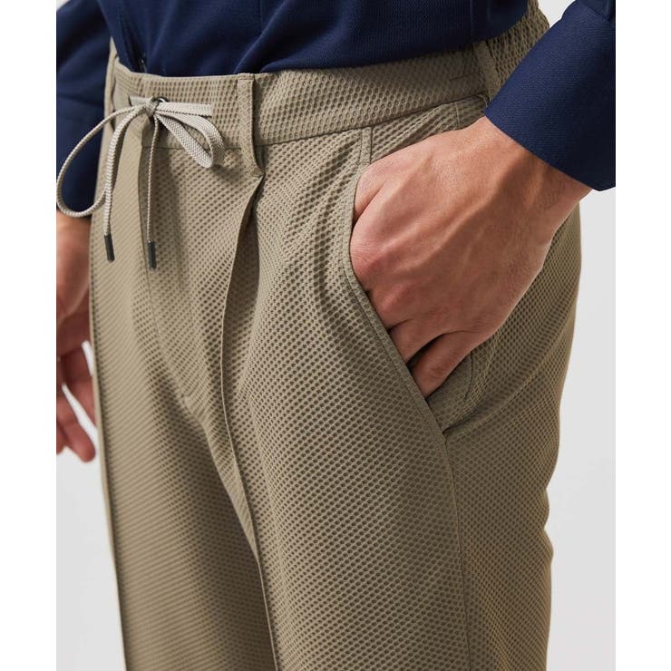 【セットアップ】ワンタックイージースラックスパンツ | MICHEL KLEIN HOMME | 詳細画像8 