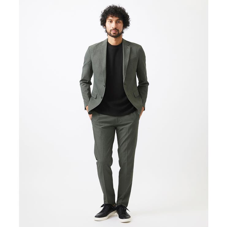 メッシュスラックスパンツ セットアップ[品番:ITKW0021223 メッシュスラックスパンツ セットアップ[品番:ITKW0021223