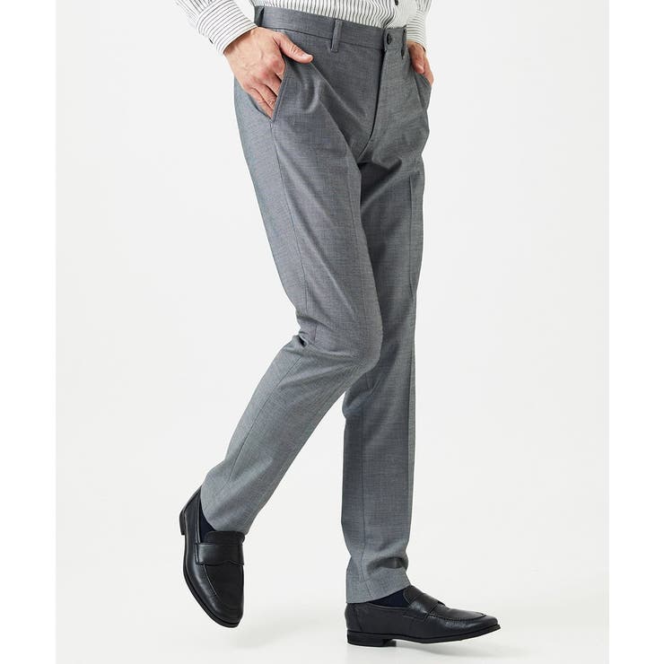 グレー | 4wayストレッチスラックスパンツ | MICHEL KLEIN HOMME