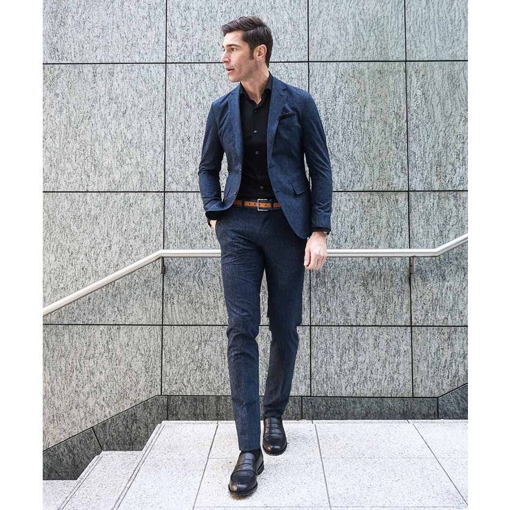 【セットアップ】メッシュプリントスラックスパンツ | MICHEL KLEIN HOMME | 詳細画像12 