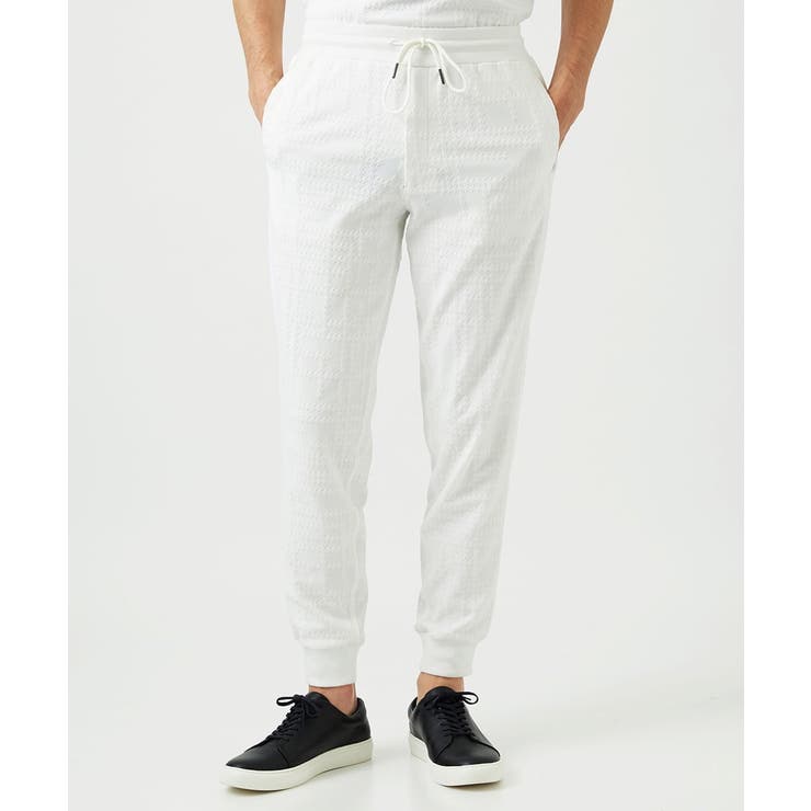 【セットアップ】ジャカードリラックスパンツ | MICHEL KLEIN HOMME | 詳細画像2 