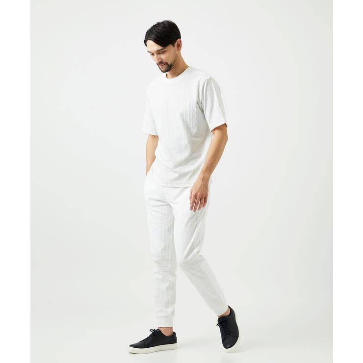 【セットアップ】ジャカードリラックスパンツ | MICHEL KLEIN HOMME | 詳細画像3 