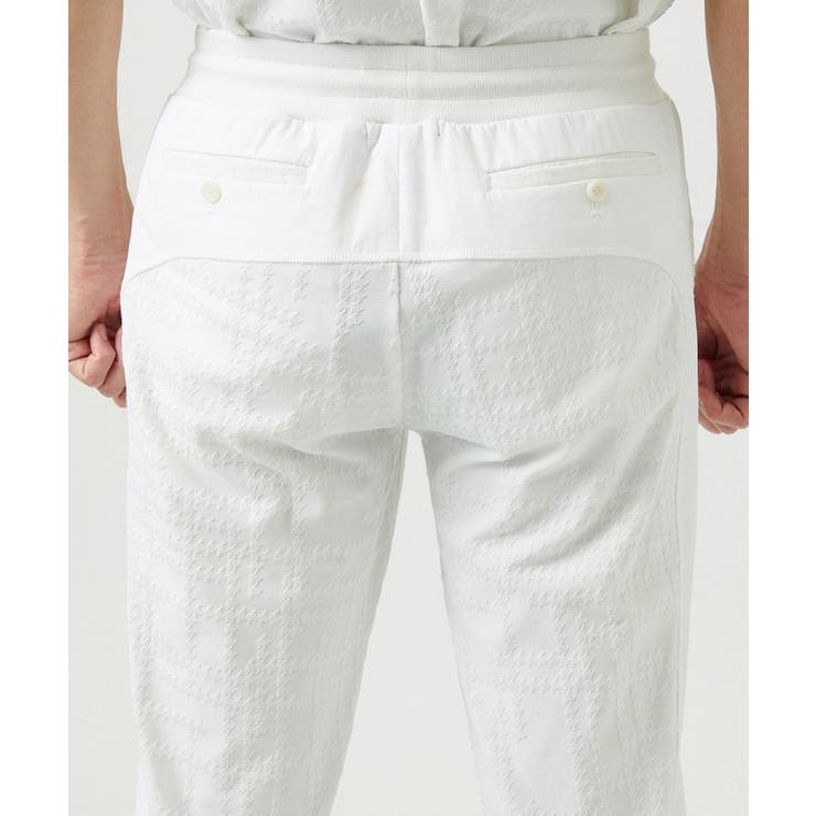 【セットアップ】ジャカードリラックスパンツ | MICHEL KLEIN HOMME | 詳細画像6 