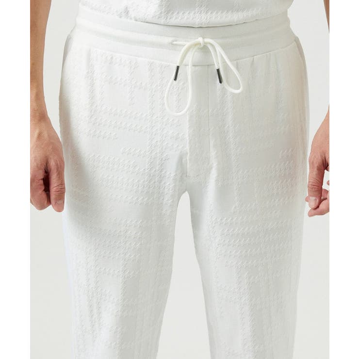 【セットアップ】ジャカードリラックスパンツ | MICHEL KLEIN HOMME | 詳細画像7 