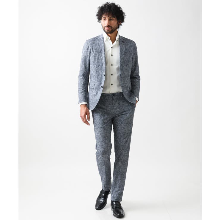 総柄メッシュスラックスパンツ セットアップ | MICHEL KLEIN HOMME | 詳細画像2 