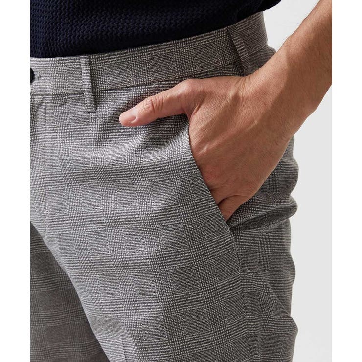 【セットアップ】グレンチェック柄スラックスパンツ | MICHEL KLEIN HOMME | 詳細画像10 