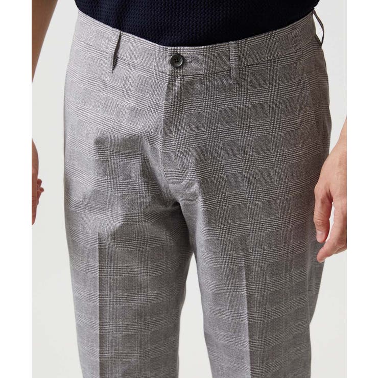 【セットアップ】グレンチェック柄スラックスパンツ | MICHEL KLEIN HOMME | 詳細画像9 