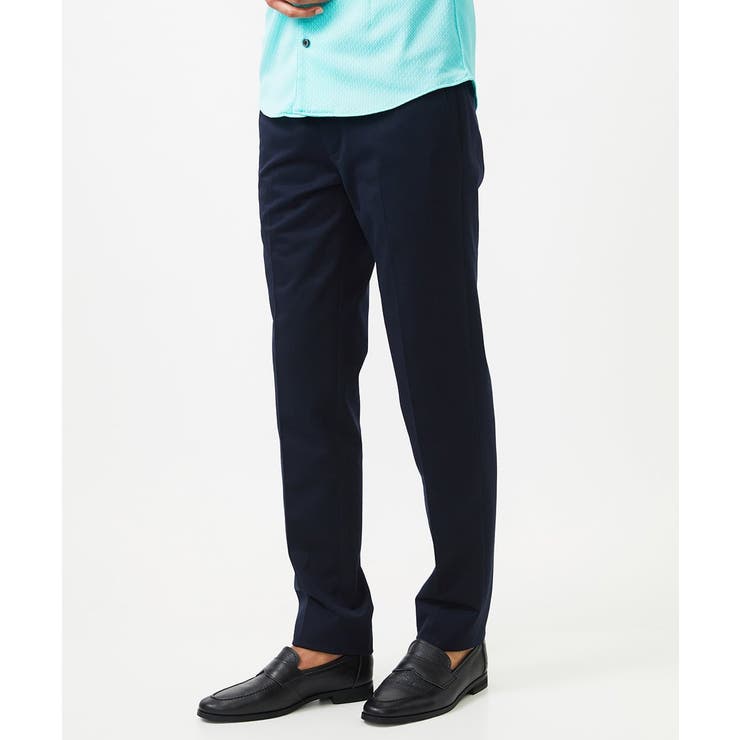 【セットアップ】メッシュストレッチスラックスパンツ | MICHEL KLEIN HOMME | 詳細画像1 