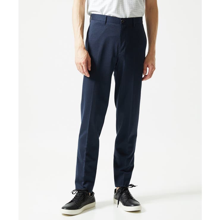 ブルー | 【セットアップ】メッシュストレッチスラックスパンツ | MICHEL KLEIN HOMME