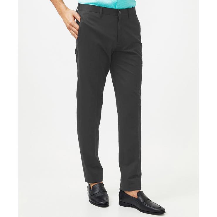 ダークグレー | 【セットアップ】メッシュストレッチスラックスパンツ | MICHEL KLEIN HOMME