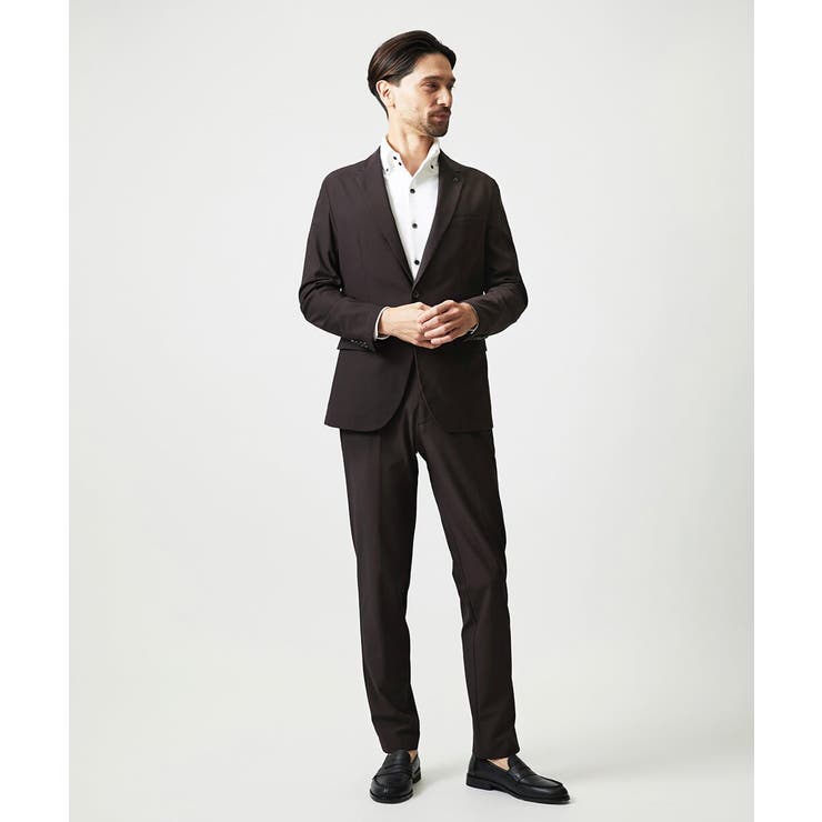 【セットアップ】トリコットメッシュスラックスジャケット | MICHEL KLEIN HOMME | 詳細画像9 