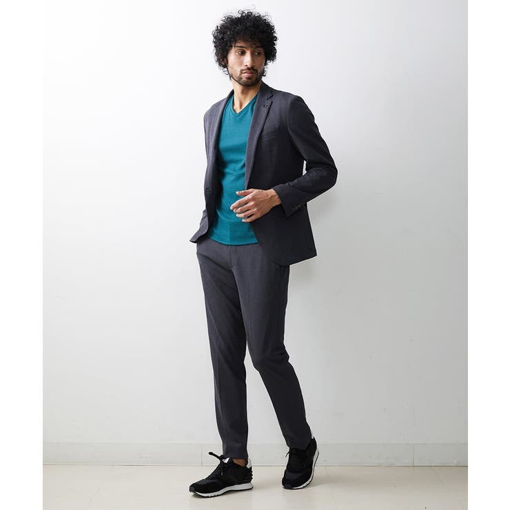 【2023年モデル】メッシュストレッチスラックスパンツ | MICHEL KLEIN HOMME | 詳細画像3 