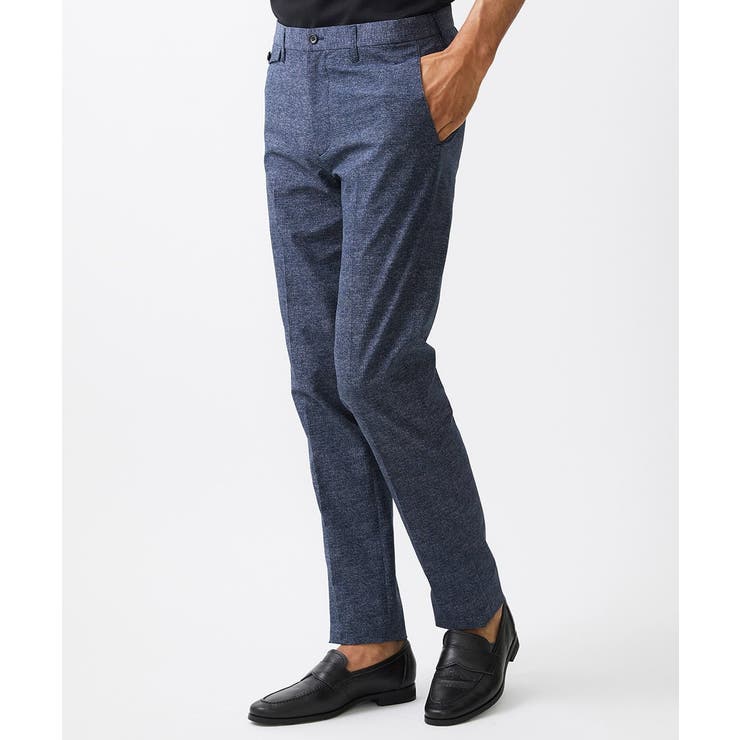 【セットアップ】メッシュプリントスラックスパンツ | MICHEL KLEIN HOMME | 詳細画像3 