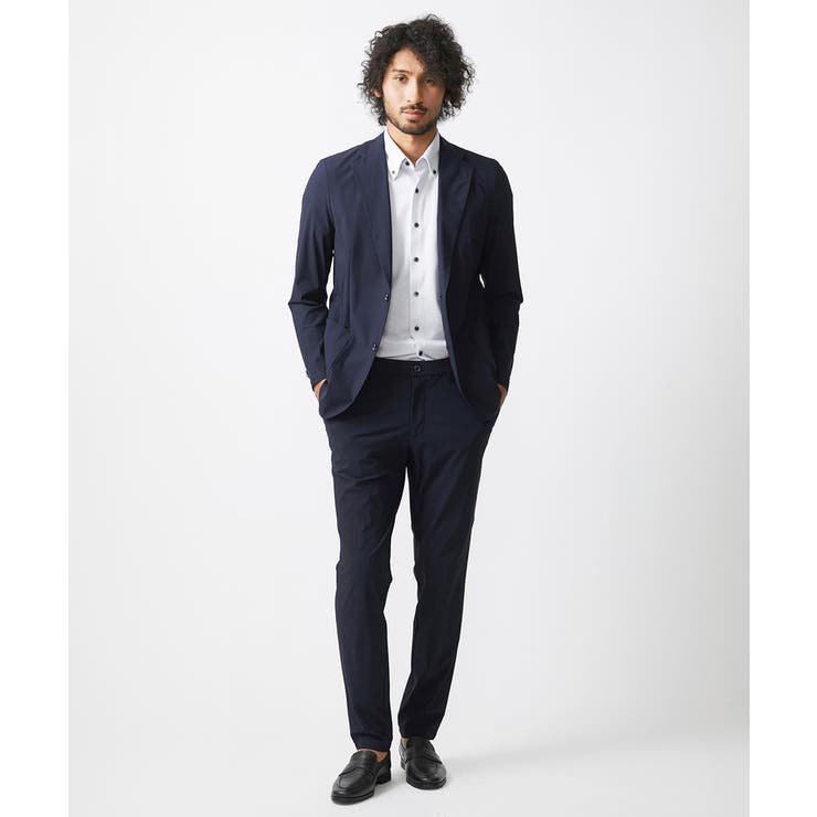 【セットアップ】ストレッチスラックスパンツ | MICHEL KLEIN HOMME | 詳細画像2 