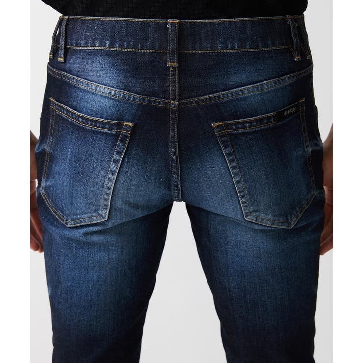 《日本製》ブルーオーシャンデニムパンツ | MICHEL KLEIN HOMME | 詳細画像6 