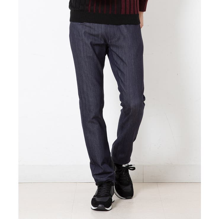 ネイビー(57) | プレビアベーシックパンツ | MICHEL KLEIN HOMME