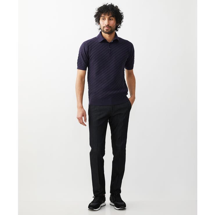 【撥水】プレビアシャンブレースラックスパンツ | MICHEL KLEIN HOMME | 詳細画像15 