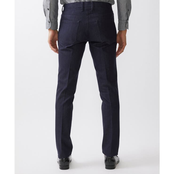 【撥水】プレビアシャンブレースラックスパンツ | MICHEL KLEIN HOMME | 詳細画像7 