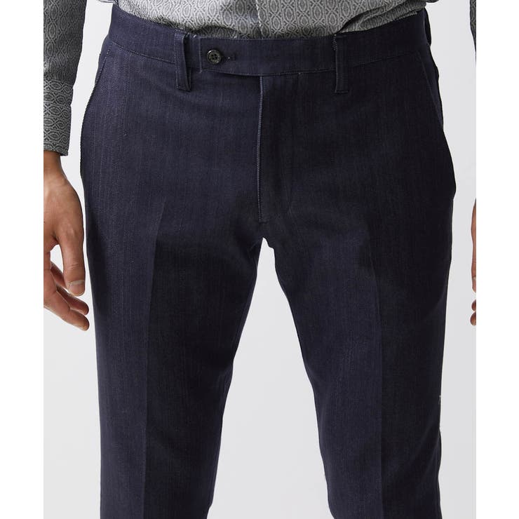 【撥水】プレビアシャンブレースラックスパンツ | MICHEL KLEIN HOMME | 詳細画像9 