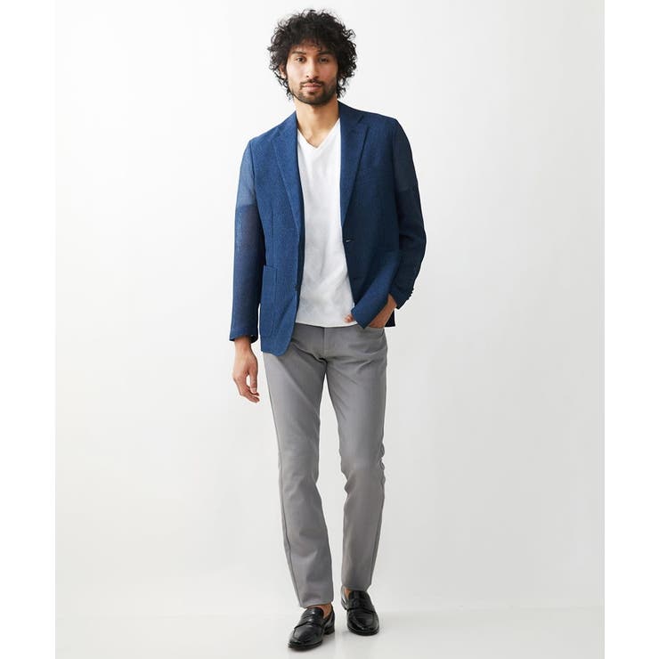 【撥水】プレビアシャンブレー5ポケットパンツ | MICHEL KLEIN HOMME | 詳細画像15 