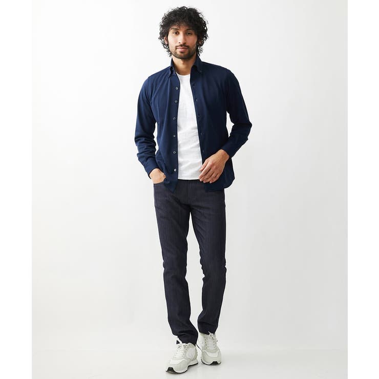 【撥水】プレビアシャンブレー5ポケットパンツ | MICHEL KLEIN HOMME | 詳細画像3 