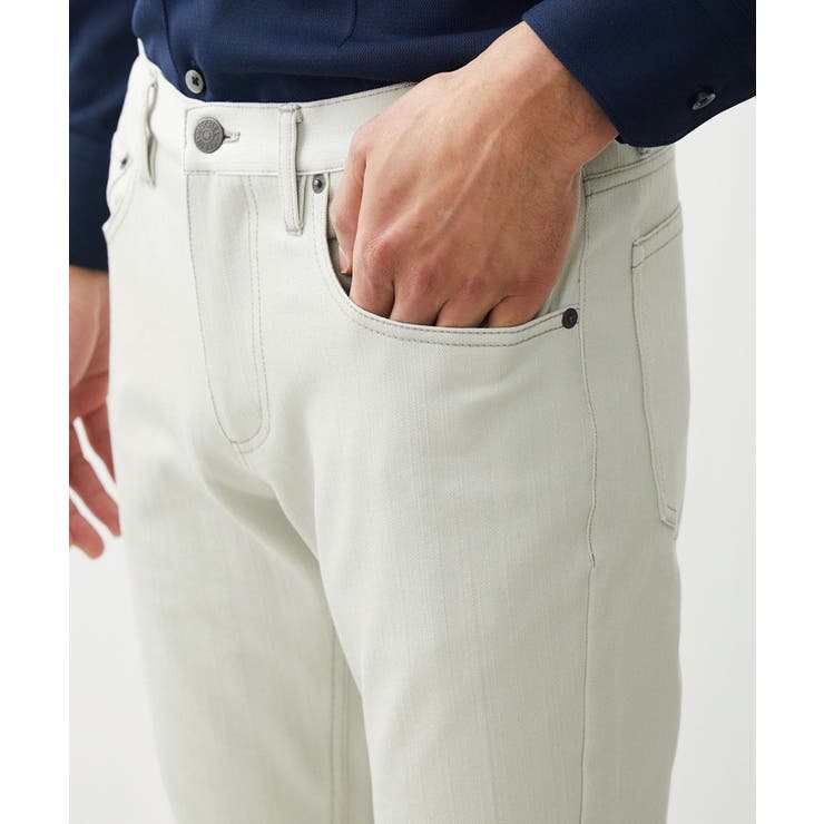 【撥水】プレビアシャンブレー5ポケットパンツ | MICHEL KLEIN HOMME | 詳細画像4 